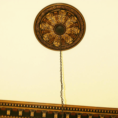 Fine Art Deco 24236 Hand Painted Ceiling Medallion 30 In
