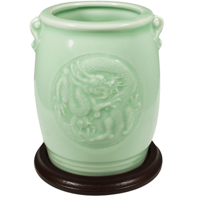 Wrapables Gifts and Decor Chinese Dragon Ceramic Vase