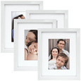 MCS Gallery Picture Frame Matted to Display Glass Front