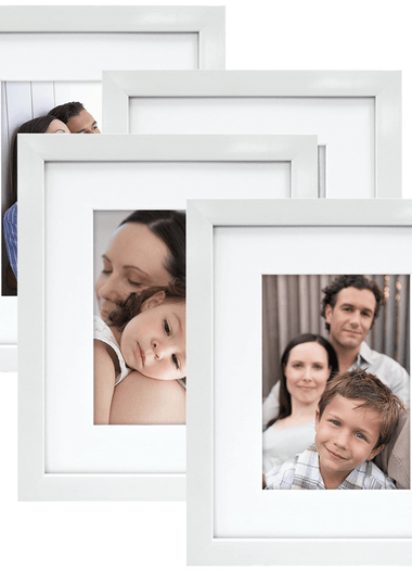 MCS Gallery Picture Frame Matted to Display Glass Front