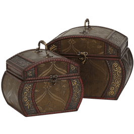 Nearly Natural 528 Decorative Chests Brown