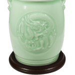 Wrapables Gifts and Decor Chinese Dragon Ceramic Vase