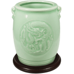 Wrapables Gifts and Decor Chinese Dragon Ceramic Vase